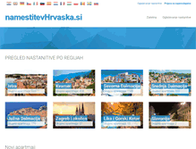 Tablet Screenshot of namestitevhrvaska.si